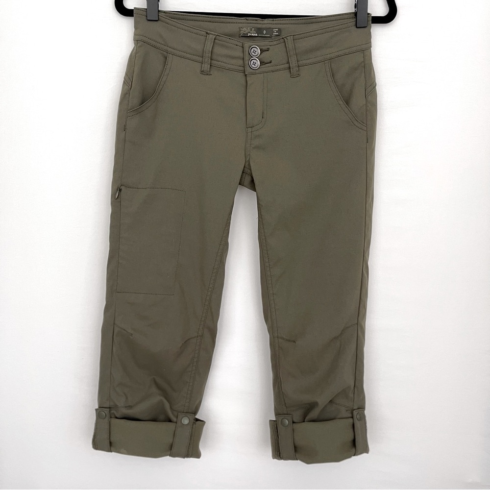 PRANA - Halle Green Women’s Cargo Pants - Size 0